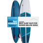 8'10" Compact MSL Pact Inflatable Stand Up Paddle BoardPackage