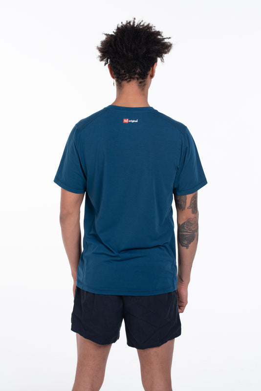 Men's UV Protective Performance T-Shirt - Blue