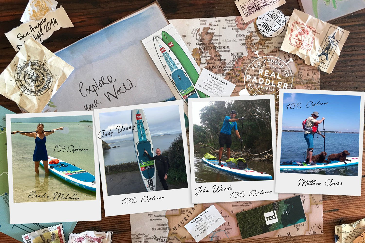 Paddle boarding profiles: Meet our SUP Voyagers