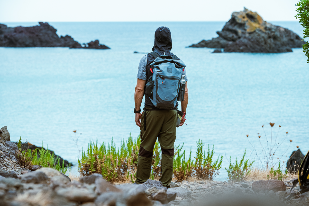 Red Original Waterproof Backpack Wins Indy Best Buy Award For Daypacks