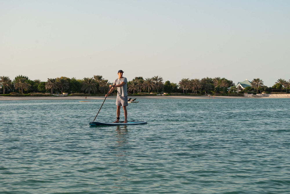 Man on Paddleboard on the water