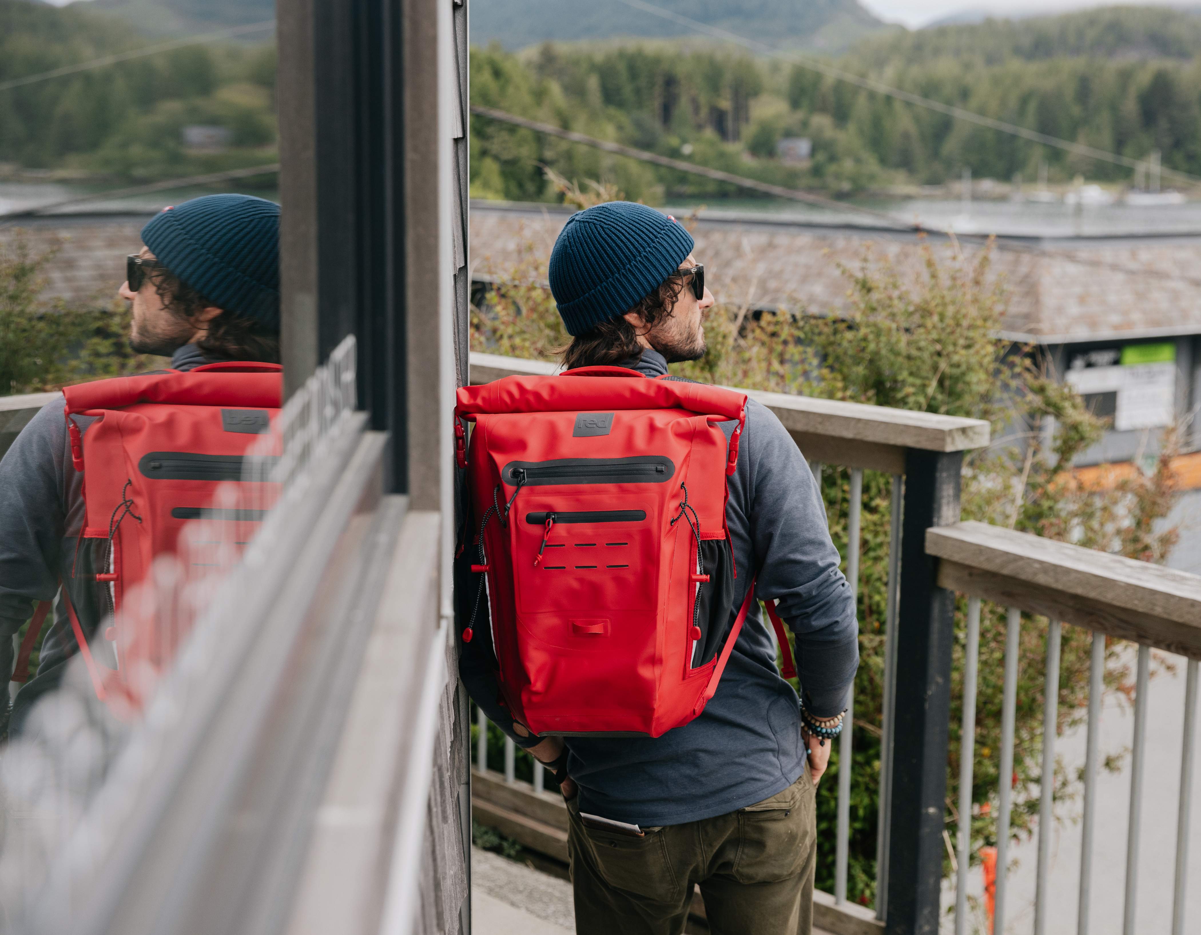 Why This Waterproof Backpack Is The Best Motorcycle Backpack – Red ...