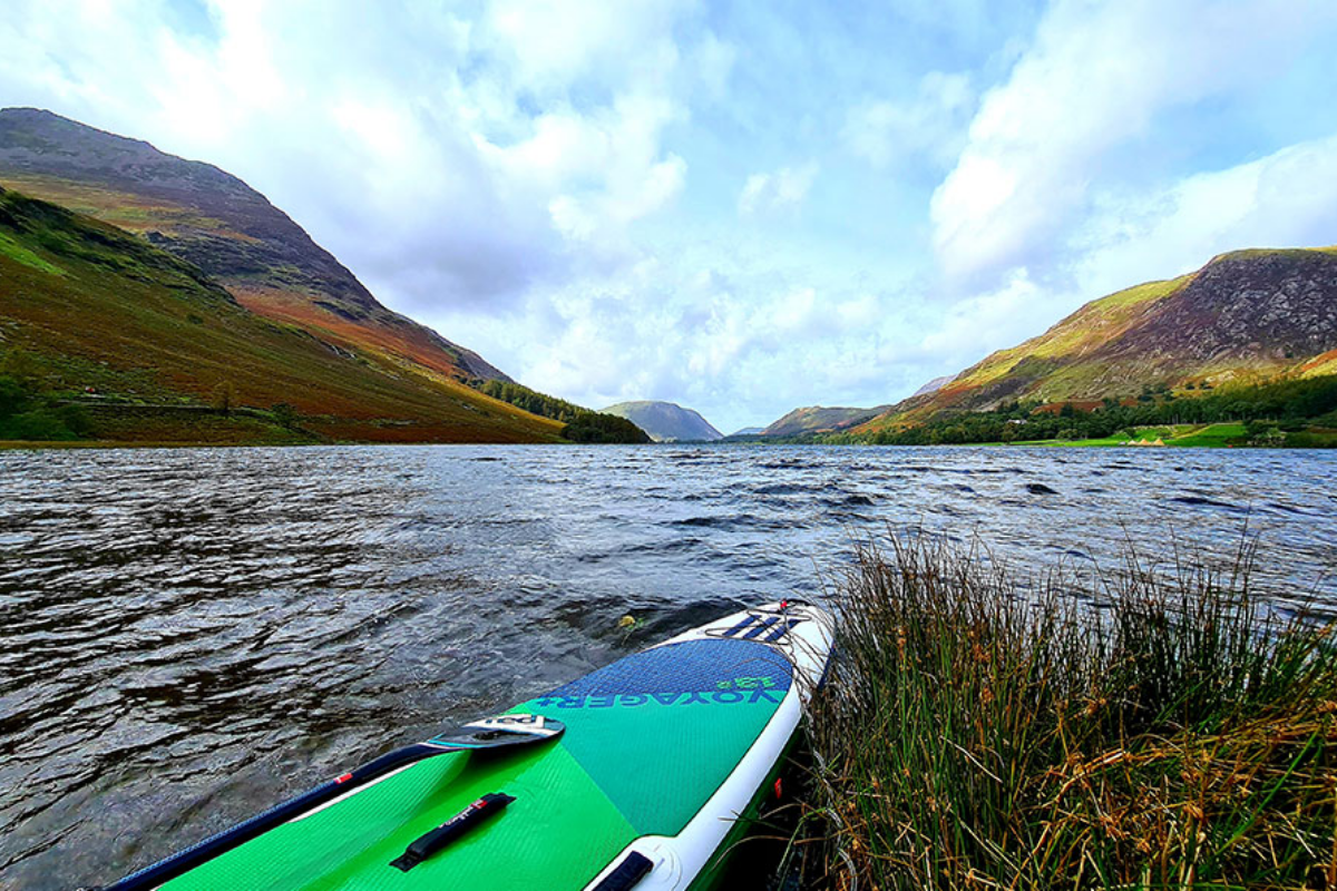 The English Lake District - Paddle Boarding at Buttermere, UK