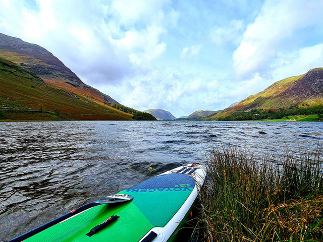 The English Lake District - Paddle Boarding at Buttermere, UK