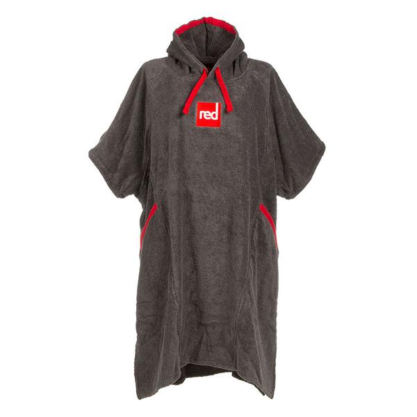 Kids Towelling Change Robe - Grey