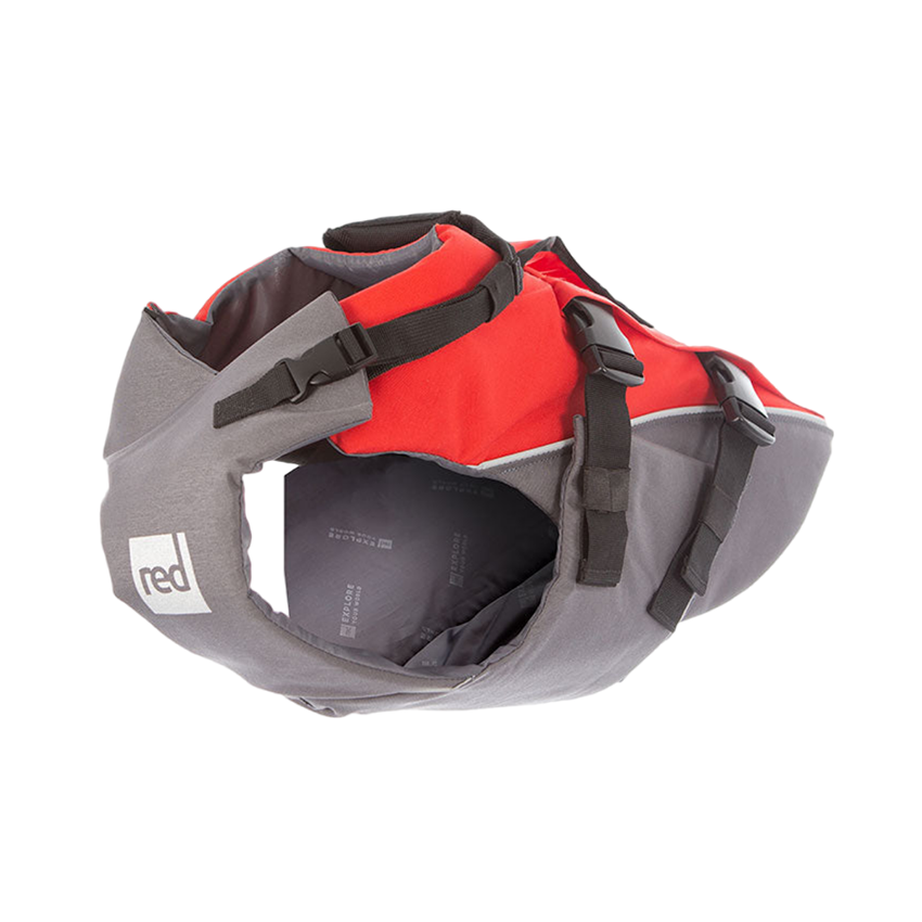 Dog Buoyancy Aid Red/Grey