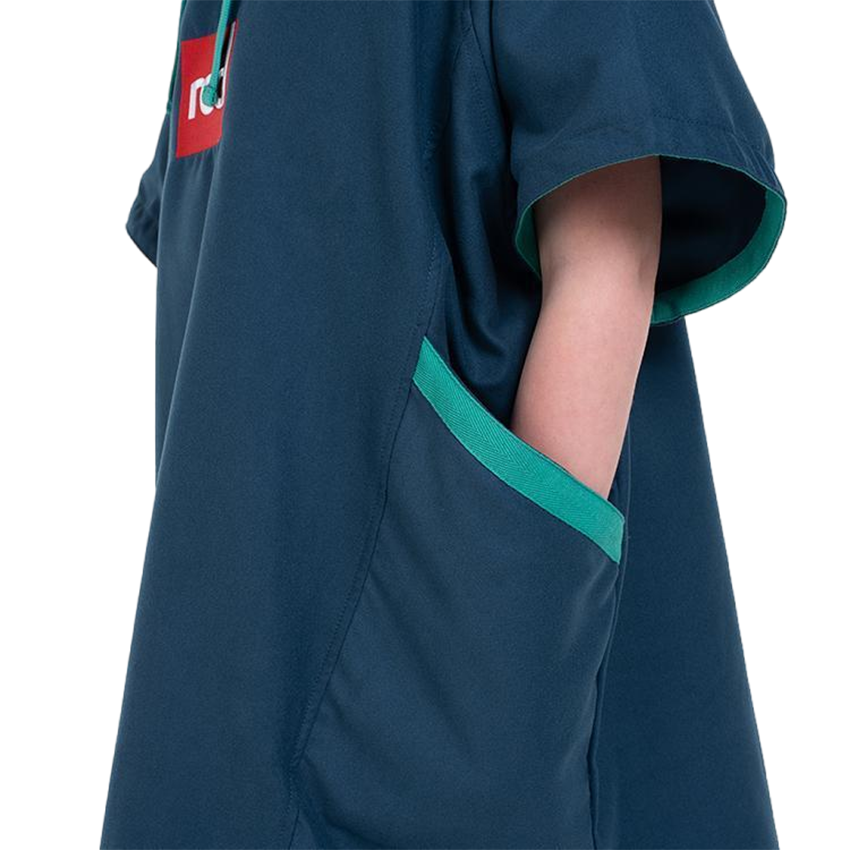 Kids Quick Dry Microfibre Changing Robe - Navy