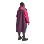 Men's Long Sleeve Recovered Pro Change Robe EVO - Mulberry Wine / Fuchsia Pink