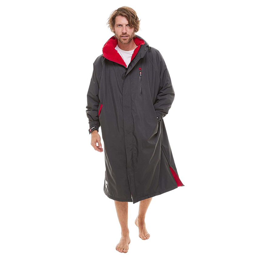 Men's Long Sleeve Pro Change Robe EVO - Grey