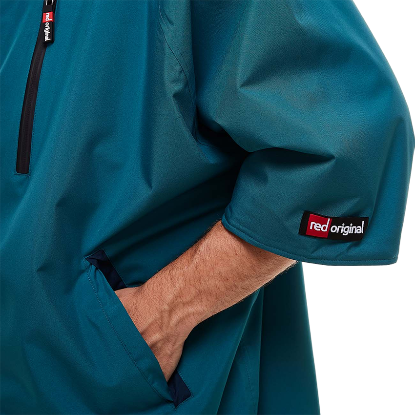 Men's Short Sleeve Pro Change Robe EVO - Teal