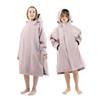 Kids’ Long Sleeve Dry Waterproof Changing Robe Alter EVO Pro - Salty Pink
