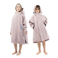 Kids’ Long Sleeve Dry Waterproof Changing Robe Alter EVO Pro - Salty Pink