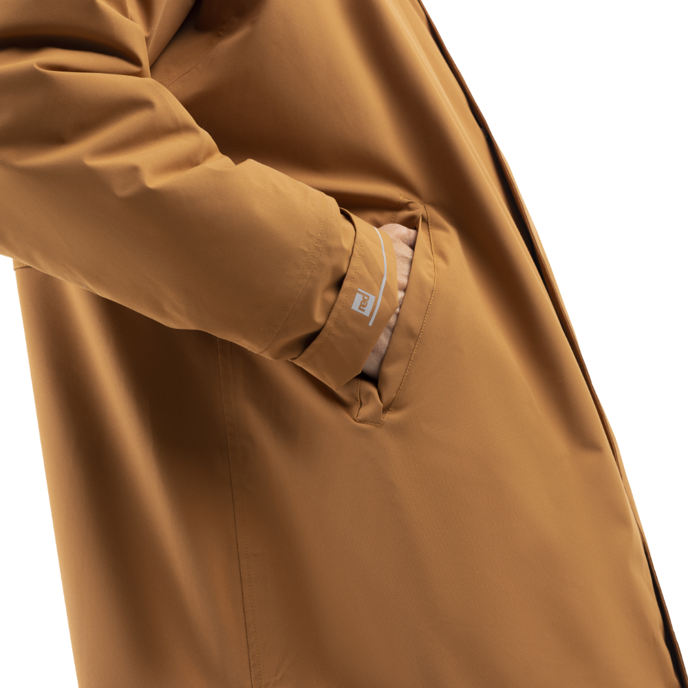 Men's Long Sleeve Dry Waterproof Changing Robe Alter EVO - Caramel