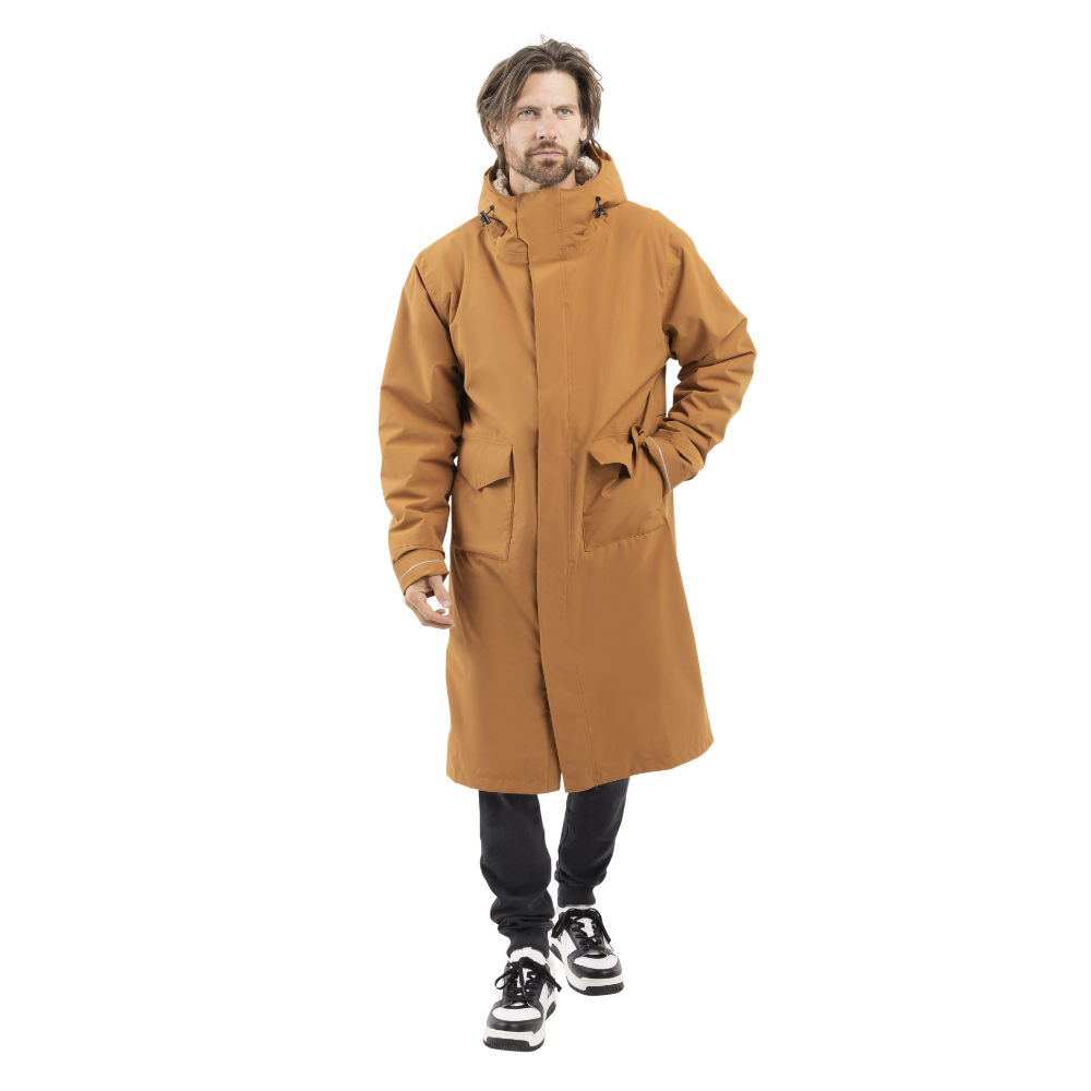 Men's EVO Pro Slimline Waterproof Parka Jacket - Caramel