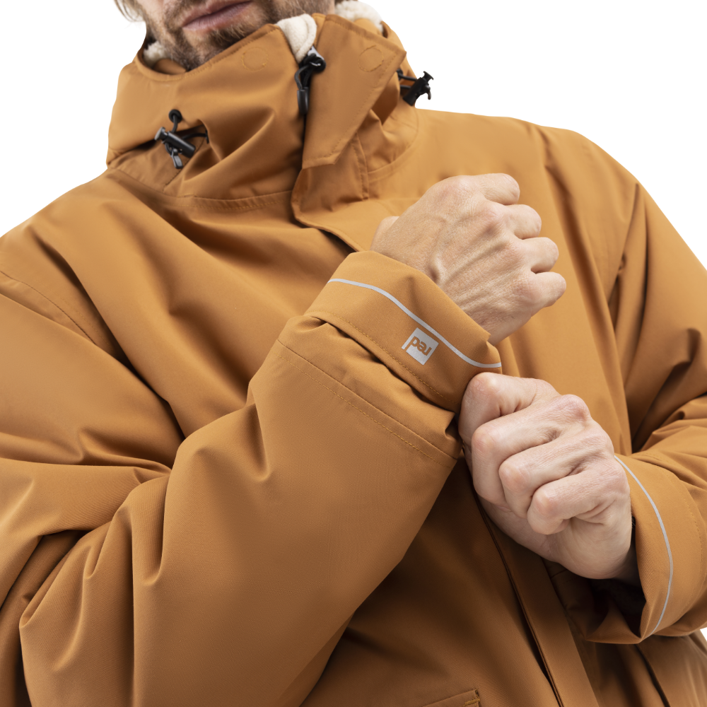 Men's EVO Pro Slimline Waterproof Parka Jacket - Caramel