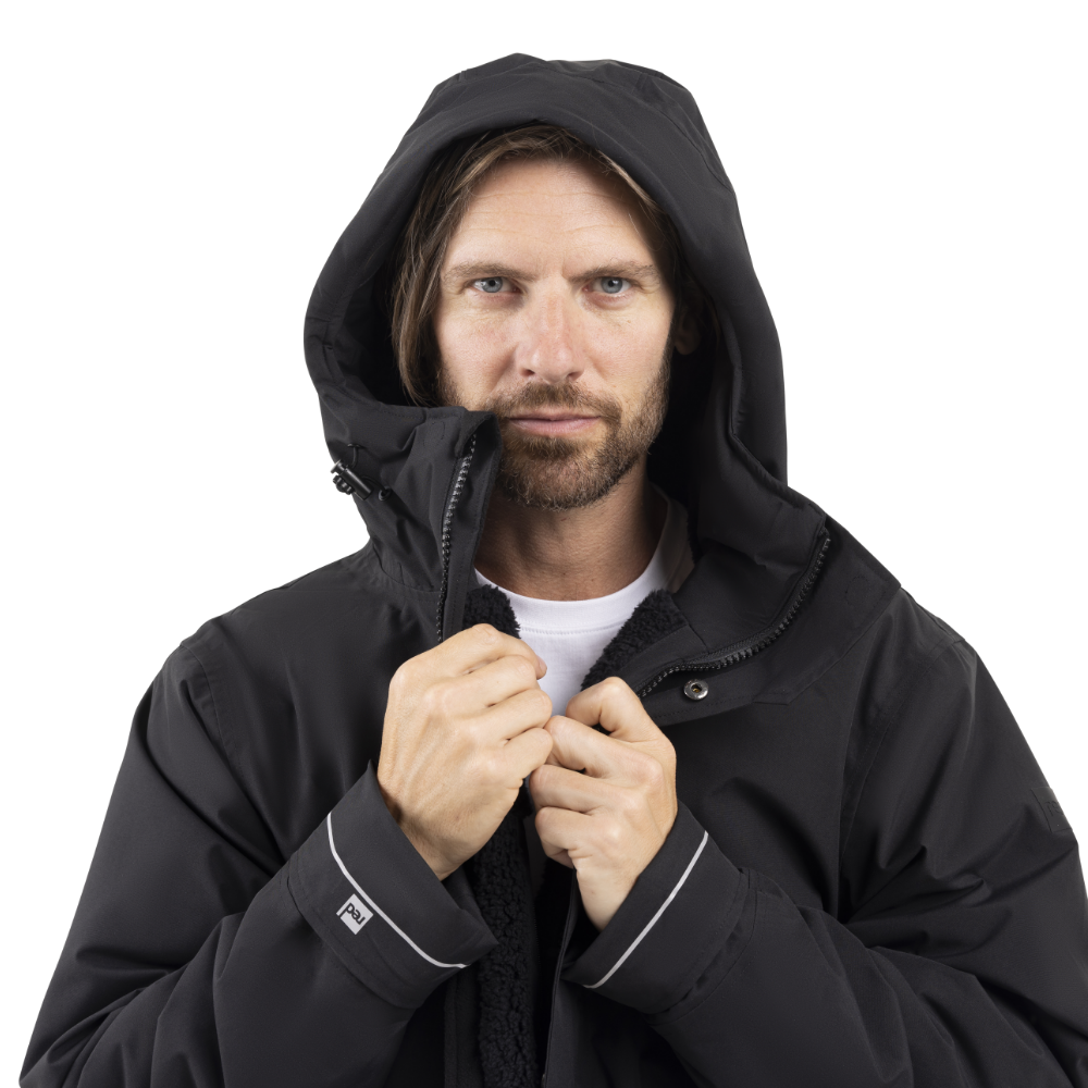 Men's EVO Pro Waterproof Parka Jacket - Stealth Black