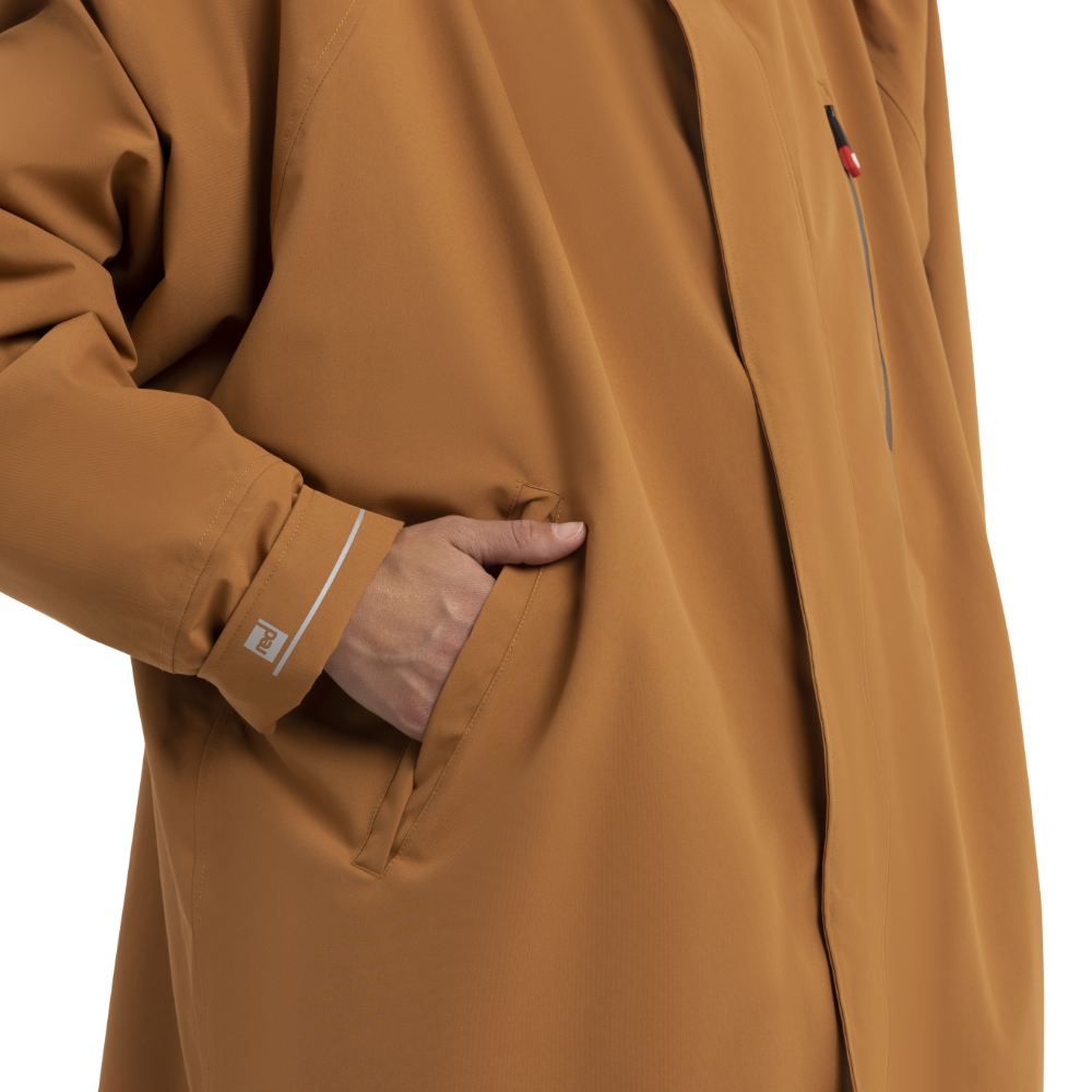 Women's Long Sleeve Dry Waterproof Changing Robe Alter EVO - Caramel