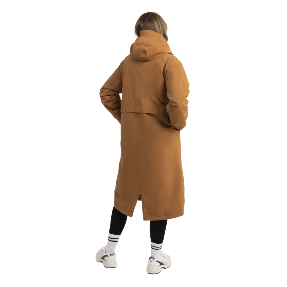 Women's EVO Pro Slimline Waterproof Parka Jacket - Caramel