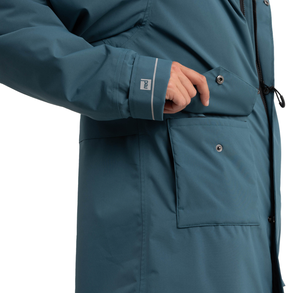 Women's EVO Pro Slimline Waterproof Parka Jacket - Deep Teal
