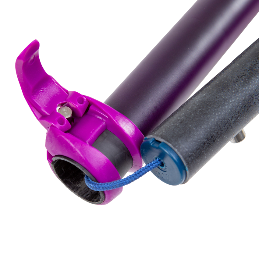 Prime Tough Adjustable SUP Paddle (Purple)