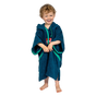 Kid's Towelling Change Robe - Navy
