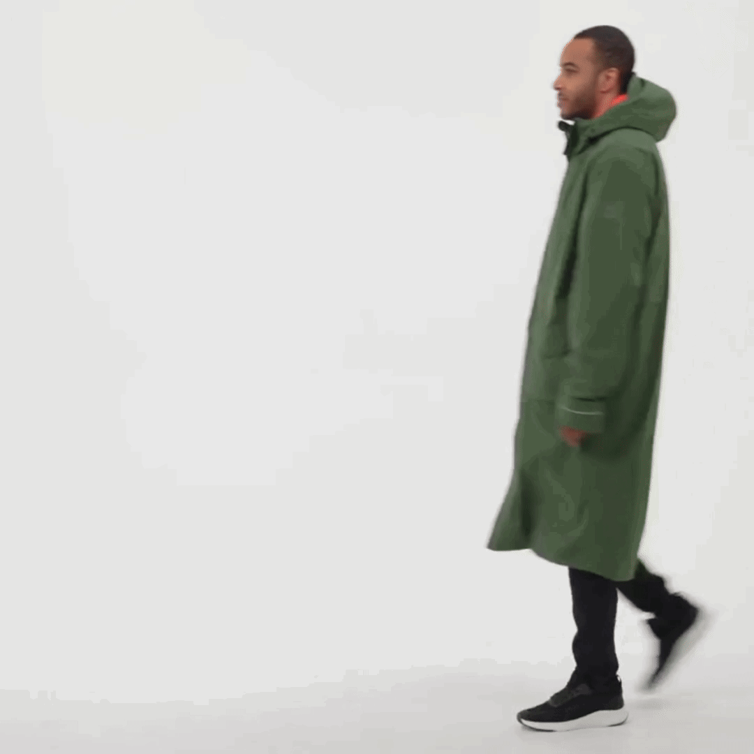 Men's EVO Pro Waterproof Parka Jacket - Forest Green