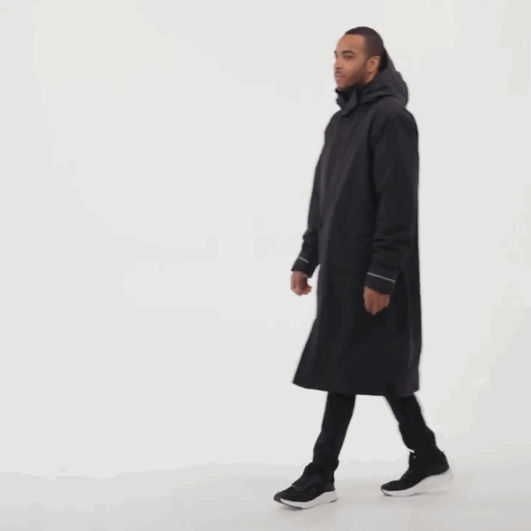 Men's EVO Pro Waterproof Parka Jacket - Stealth Black