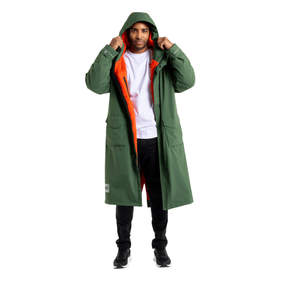 Men's EVO Pro Slimline Waterproof Parka Jacket - Forest Green