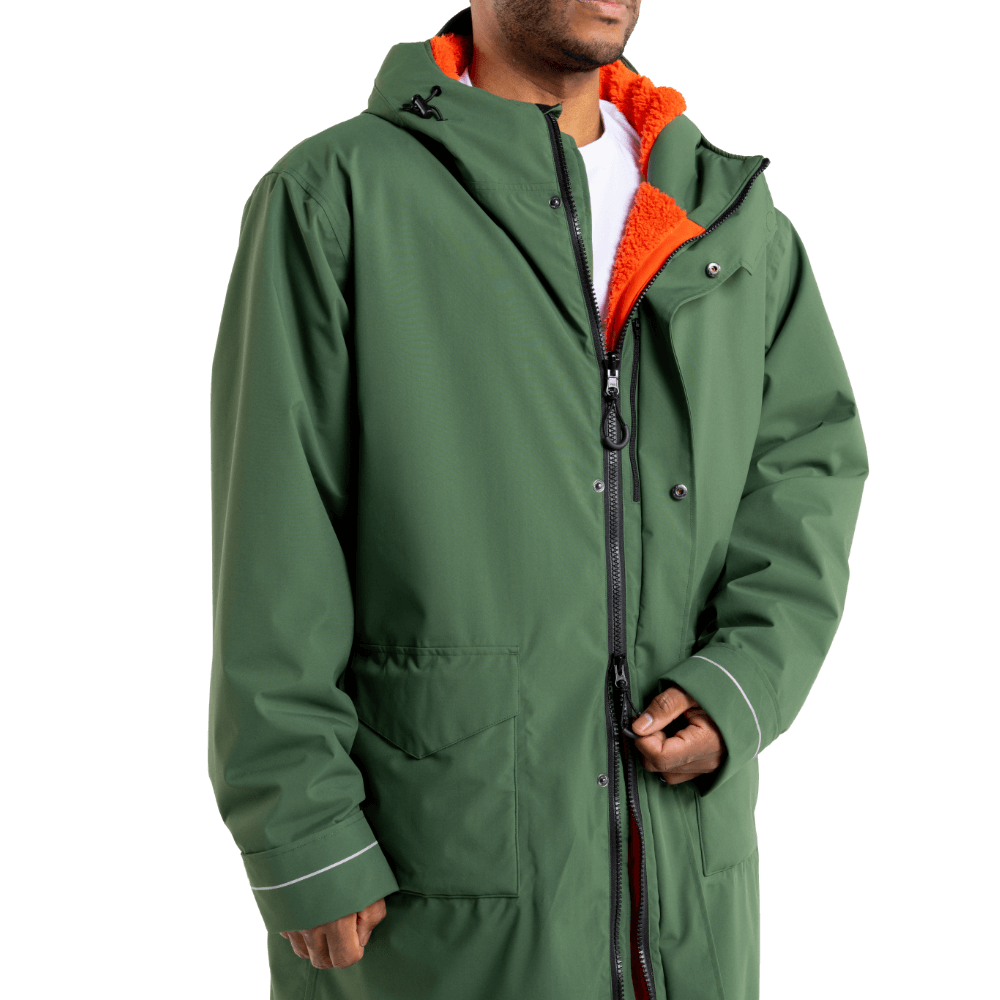 Men's EVO Pro Slimline Waterproof Parka Jacket - Forest Green