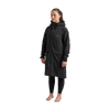 Women's Pursuit Waterproof Lightweight Changing Robe Jacket - Obsidian Black