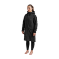 Women's Pursuit Waterproof Lightweight Changing Robe Jacket - Obsidian Black