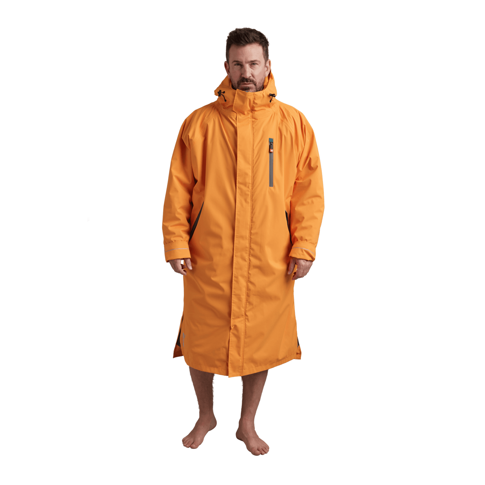 Men's Long Sleeve Waterproof Dry Changing Robe Alter Evo - Bitter Orange