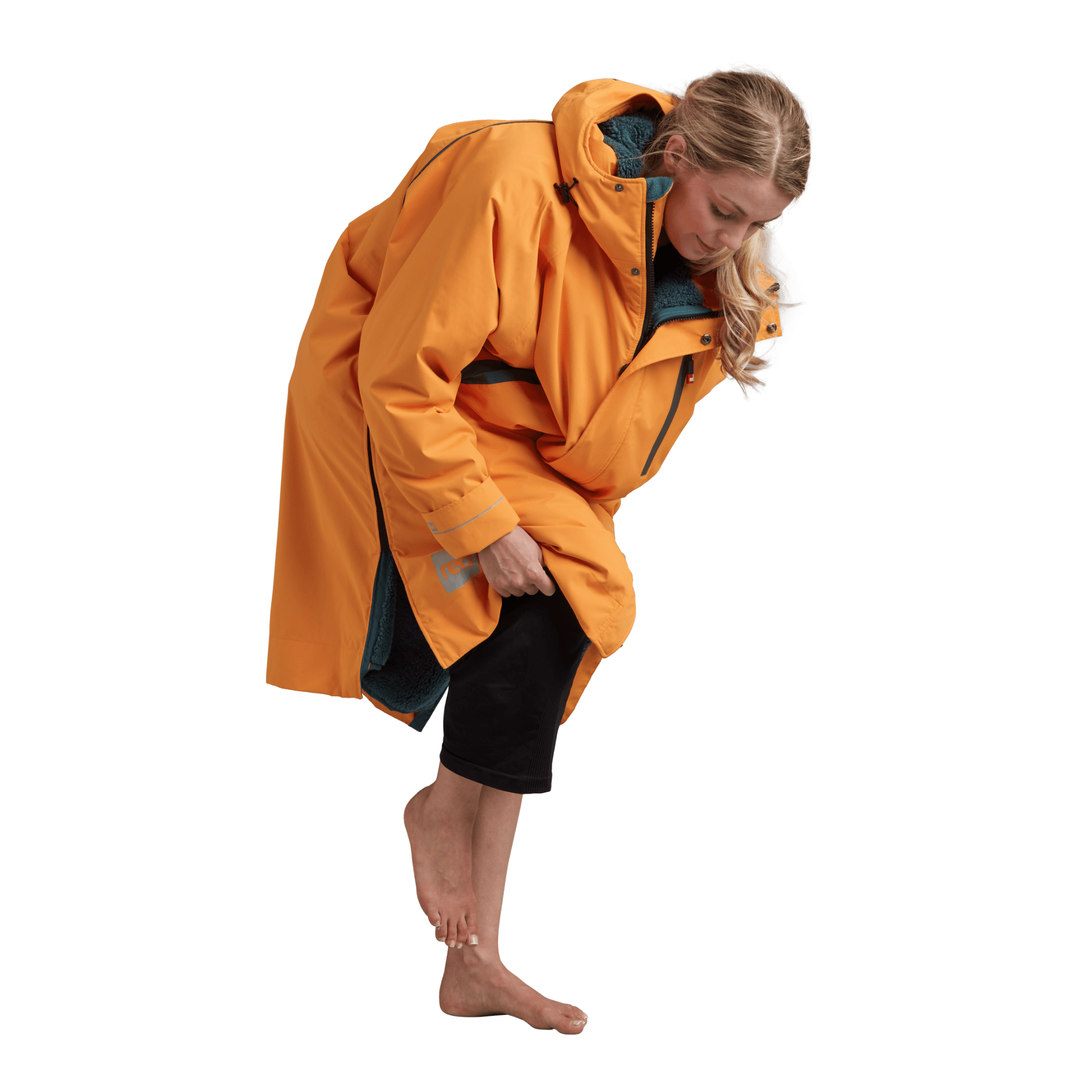 Women's Long Sleeve Waterproof Dry Changing Robe Alter Evo - Bitter Orange