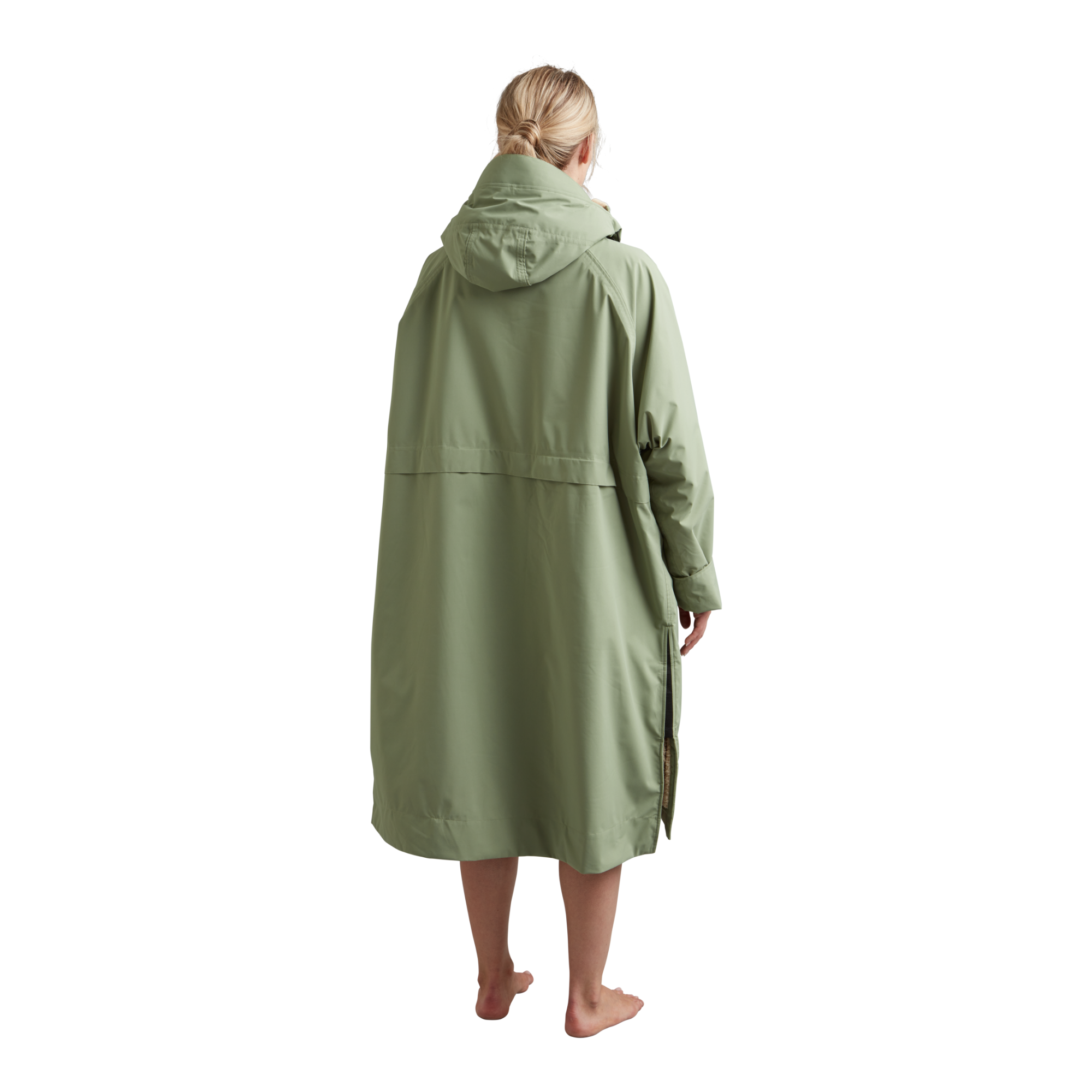 Women's Long Sleeve Waterproof Dry Changing Robe Alter Evo - Sage Green