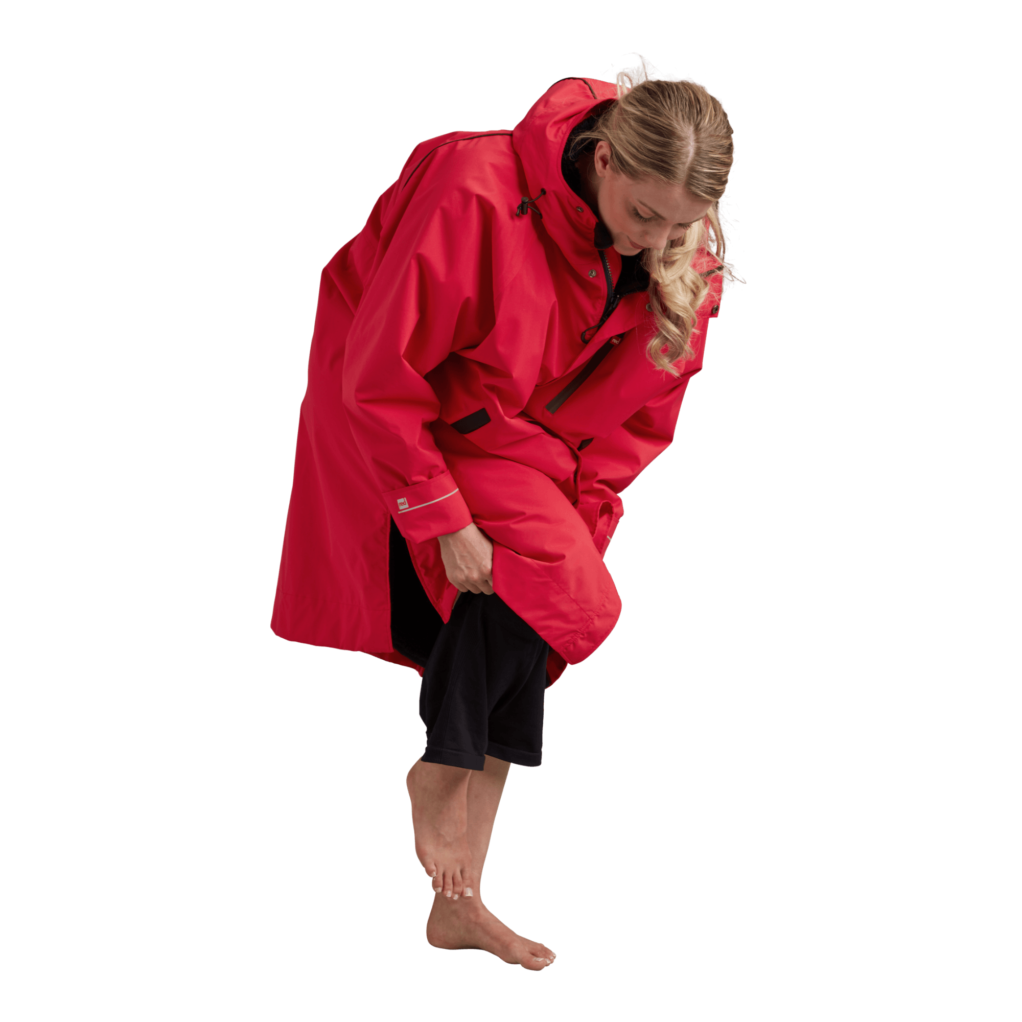 Women's Long Sleeve Waterproof Dry Changing Robe Alter Evo - Siren Red