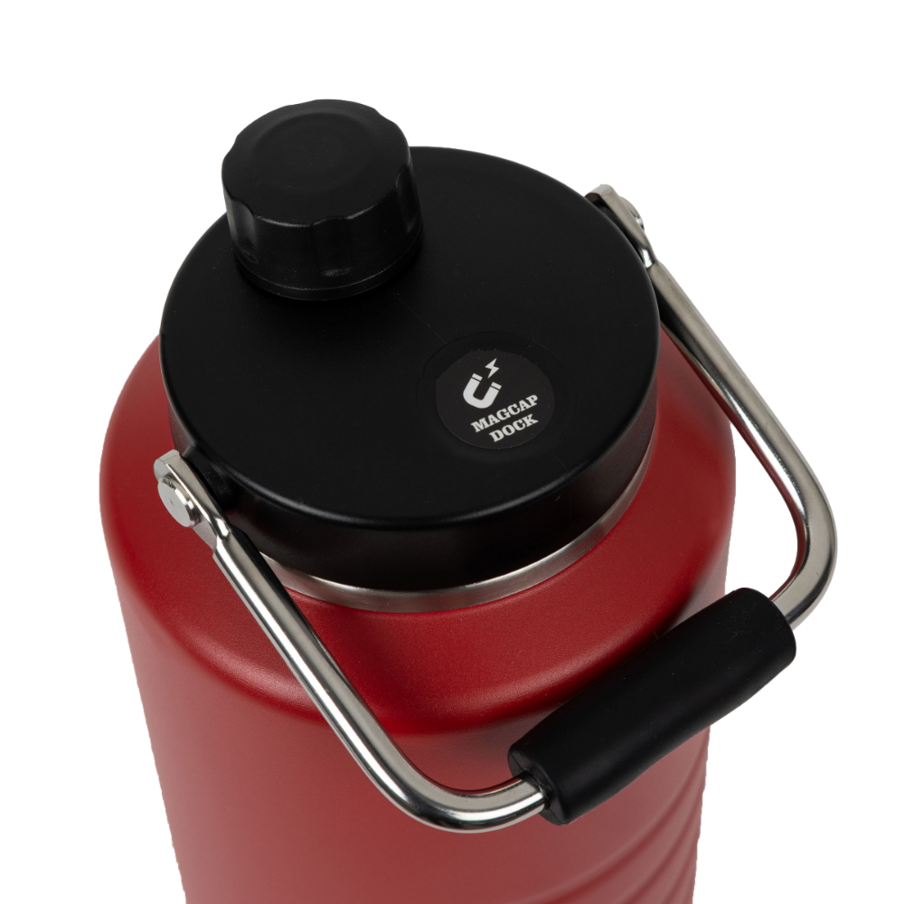 2L Insulated Canteen Bottle - Siren Red