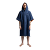 Men's Hooded Quick Dry Microfibre Poncho Changing Robe - Admiral Blue