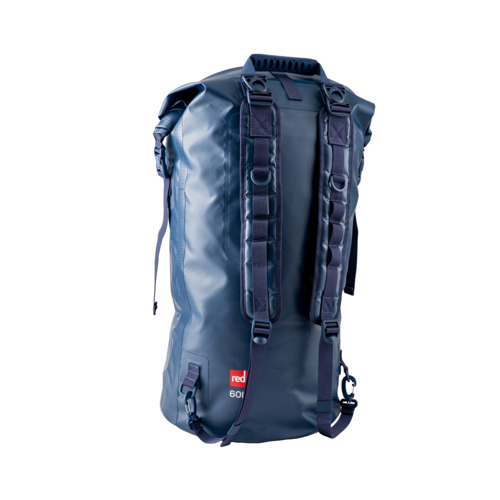 Waterproof Roll Top Dry Bag Backpack 60L - Ocean Blue
