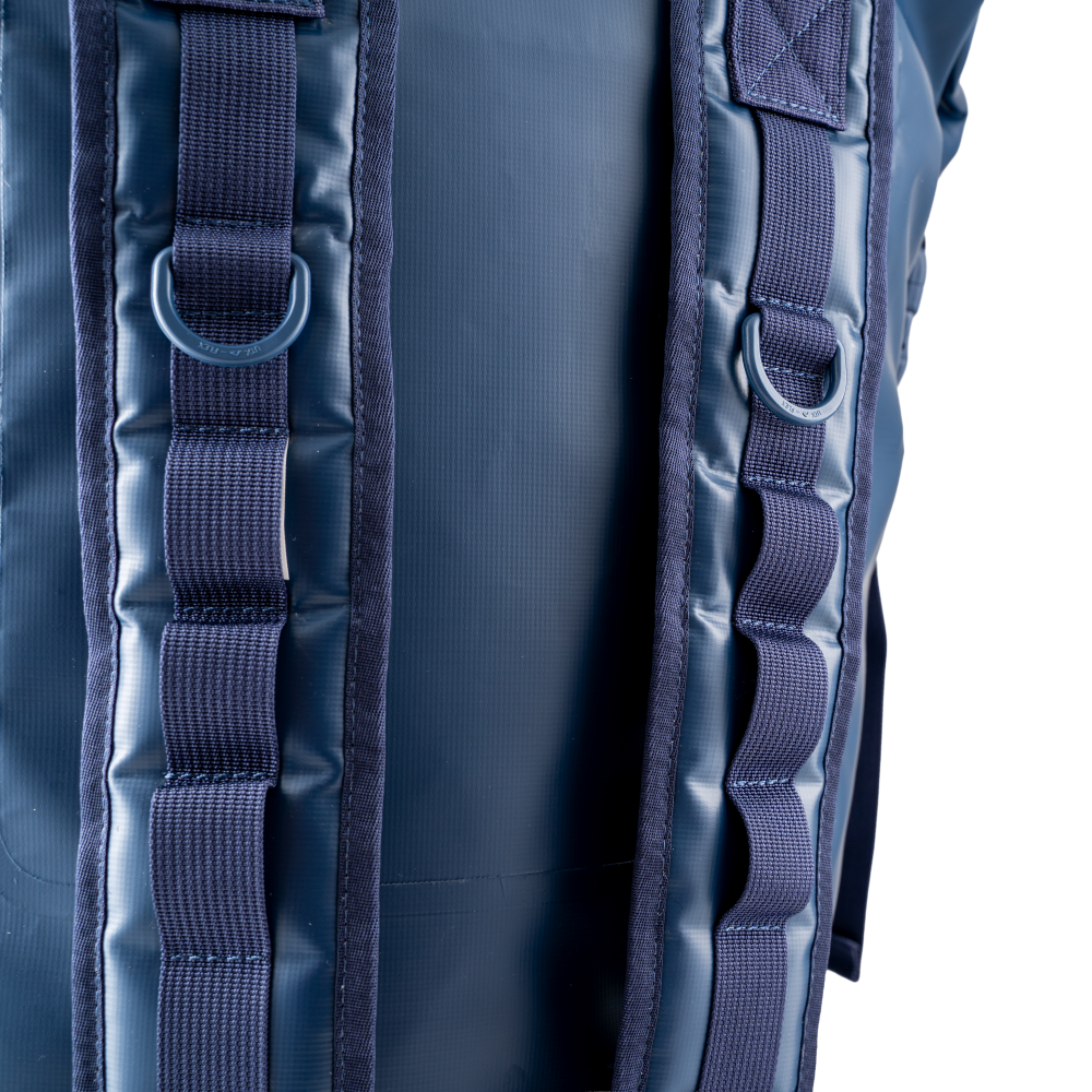 Waterproof Roll Top Dry Bag Backpack 60L - Ocean Blue