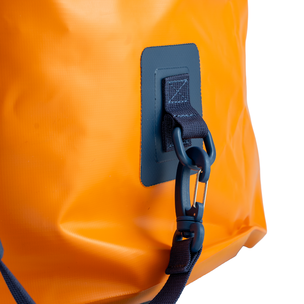 Waterproof Roll Top Dry Bag Backpack 60L - Bitter Orange