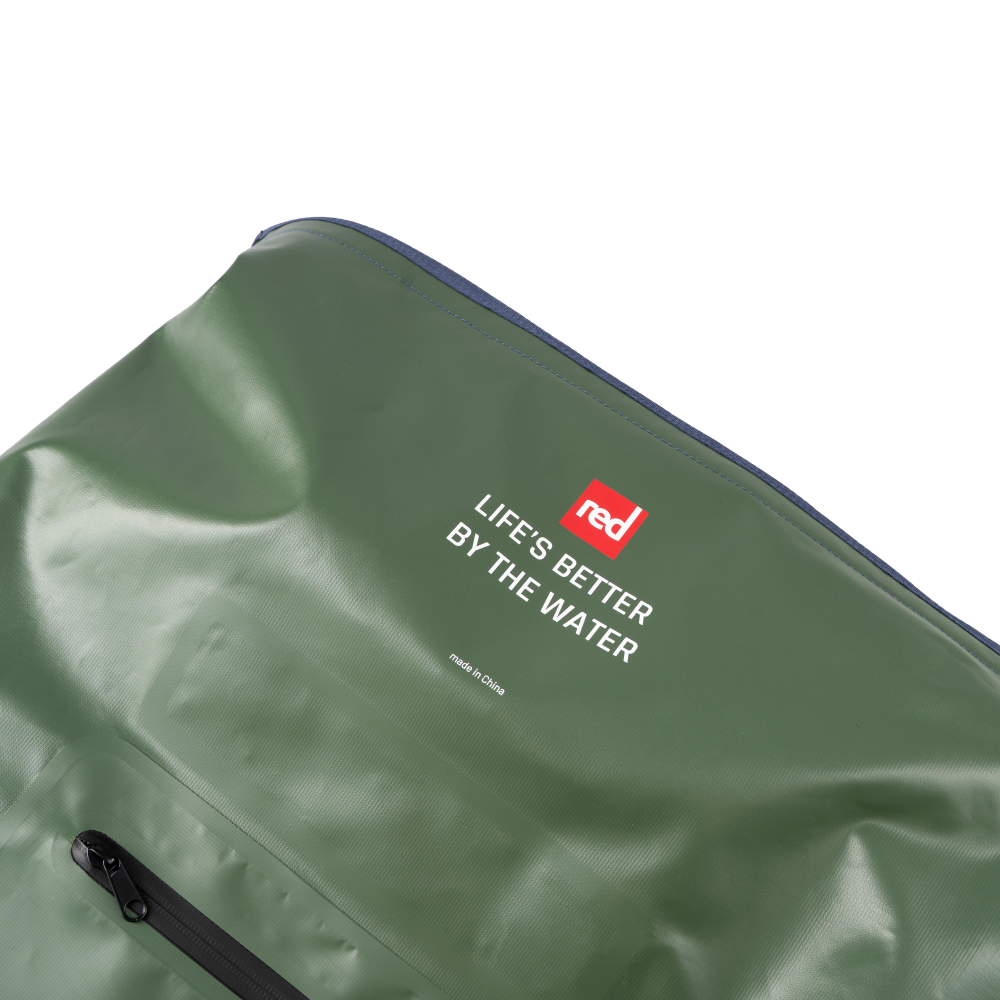 Waterproof Roll Top Dry Bag Backpack 60L - Forest Green