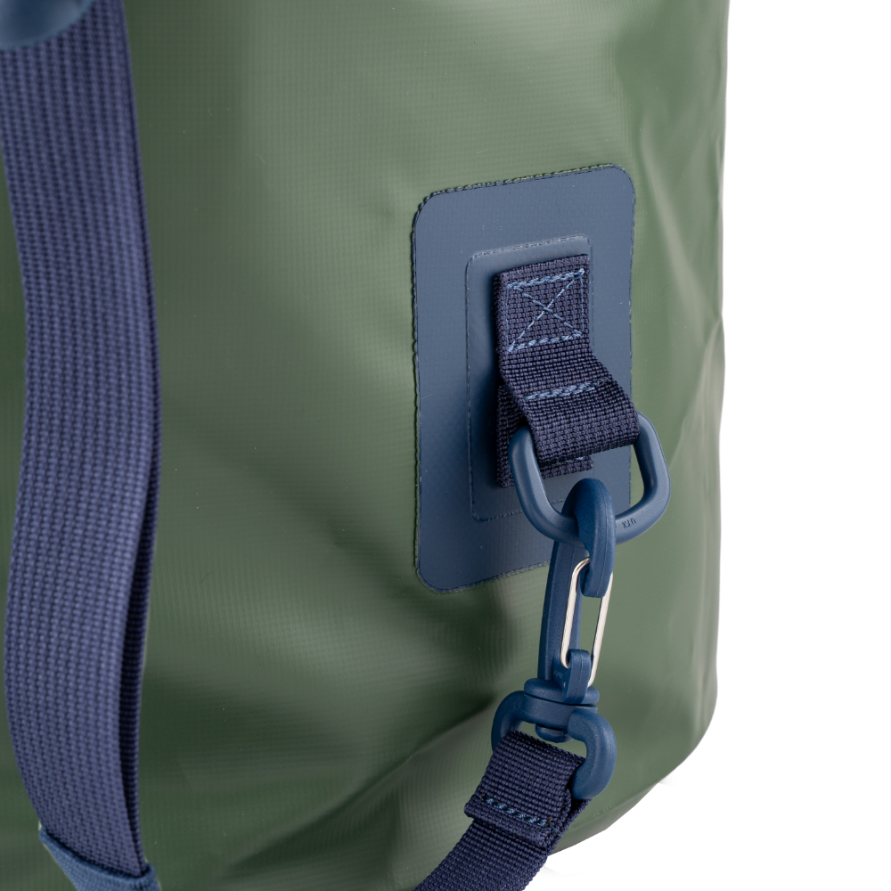 Waterproof Roll Top Dry Bag Backpack 60L - Forest Green