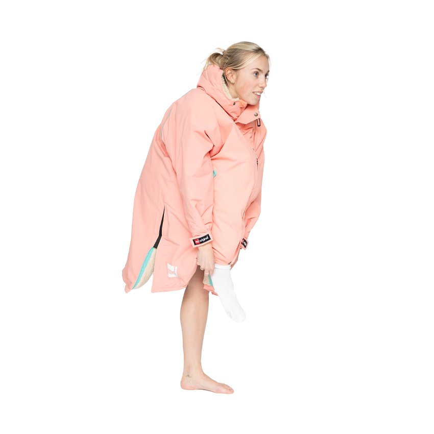 Women's Long Sleeve Pro Change Robe EVO - Coogee Sunrise