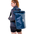 Waterproof Roll Top Dry Bag Backpack - Deep Blue