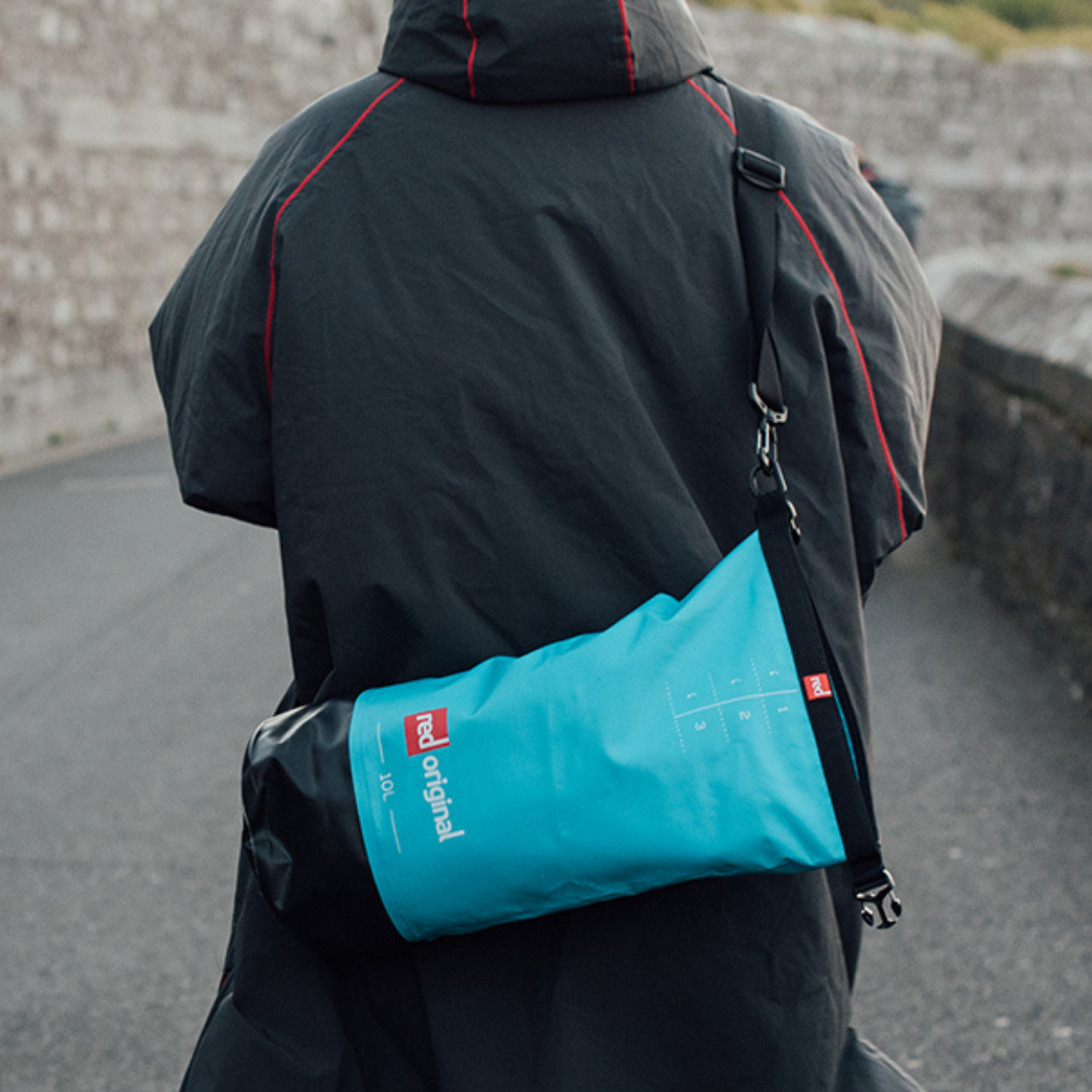 Waterproof Roll Top Dry Bag - Aqua Blue