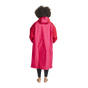 Women's Long Sleeve Recovered Pro Change Robe EVO - Fuchsia Pink / Red