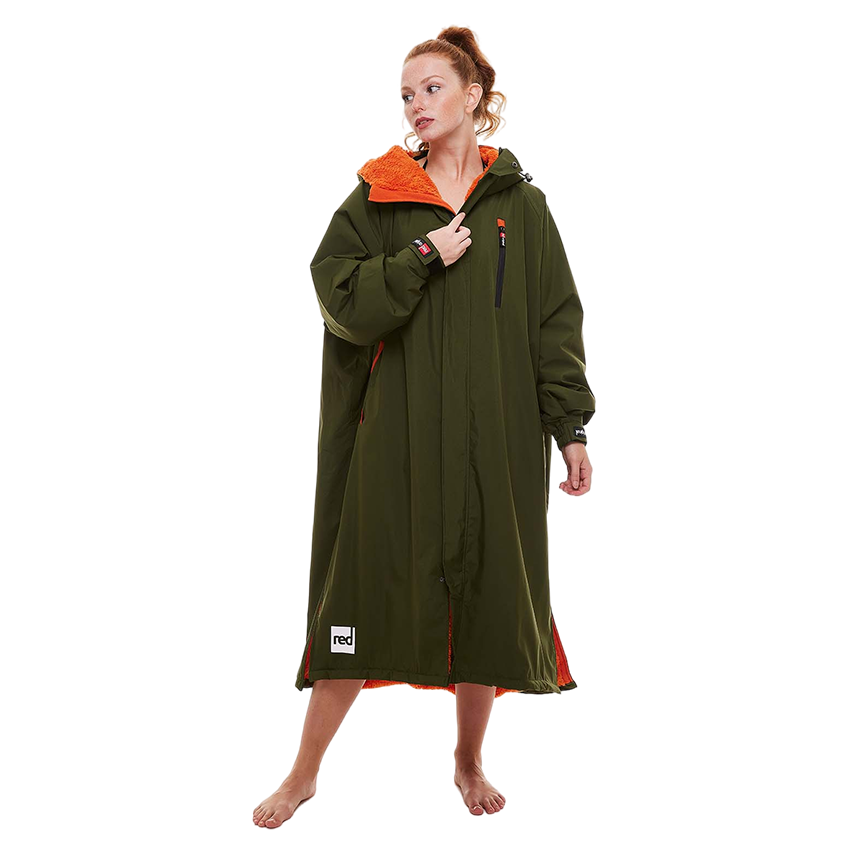 Women's Long Sleeve Pro Change Robe EVO - Parker Green