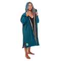 Women's Long Sleeve Pro Change Robe EVO - Teal