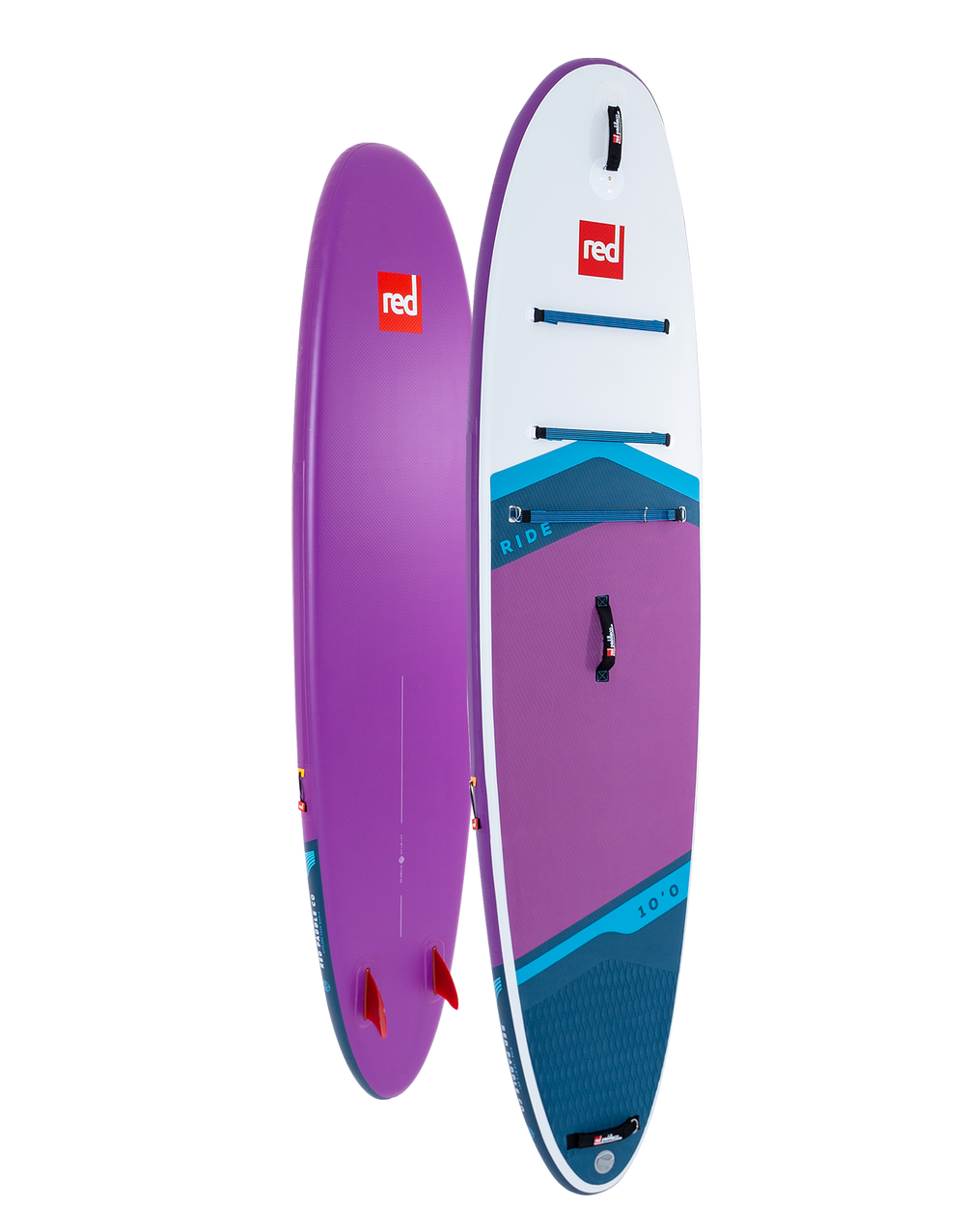 10'0" Ride Purple MSL Inflatable Paddle Board Package